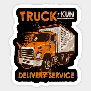 Isekai Anime Truck-Kun Isekai delivery service vintage Sticker